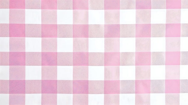 Photo a pink and white quilt with a pink background