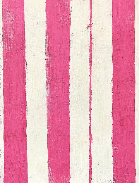 Photo a pink and white striped flag with a white stripe