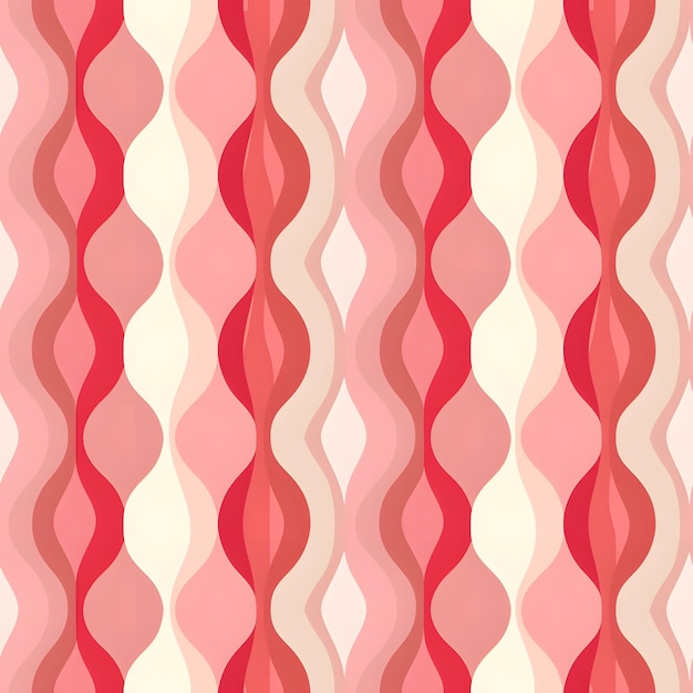 a pink and white striped pattern with a pink background