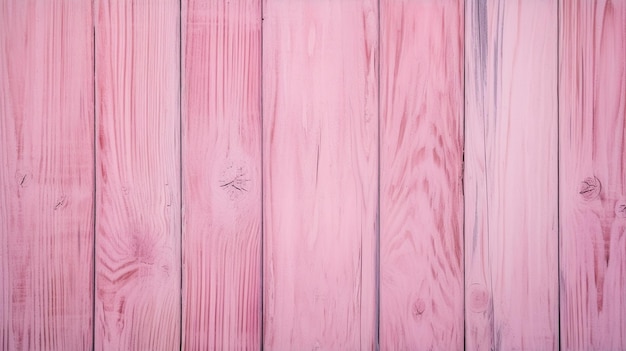 Pink wood planks with a stain of paint