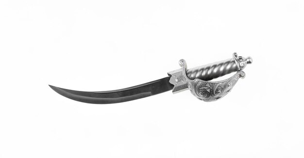 pirate sword isolated on white background