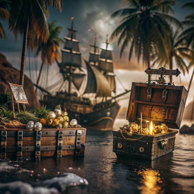 Pirates ship High quality image