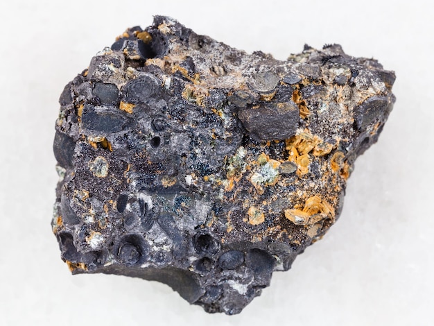 Pisolite stone from magnetite and hematite ore