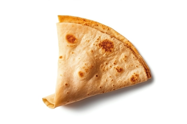 A pita bread with a pocket in the middle