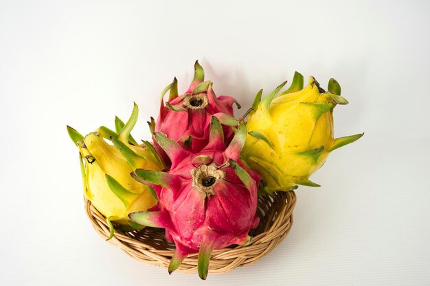 The Pitaya or Dragon Fruits