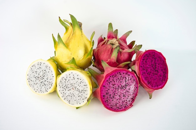 The Pitaya or Dragon Fruits