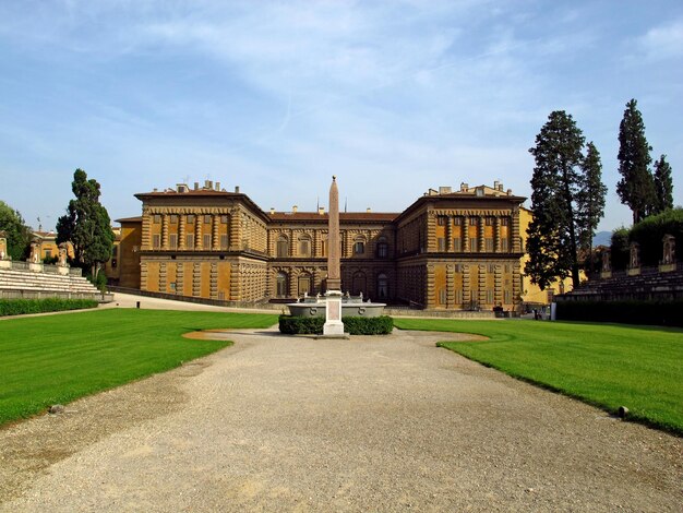 Pitti Palace in Florence Italy