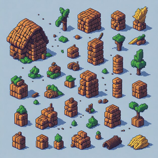 Pixel Art for Asset Game Enhance Your Gaming Experience with Stunning Visuals