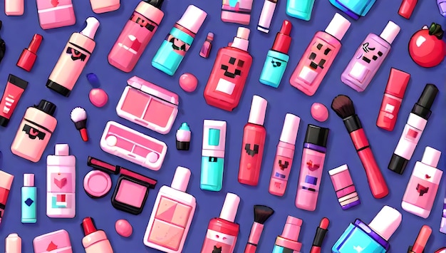 Pixel Art Care Cosmetics