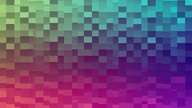 Pixel background in gradient color