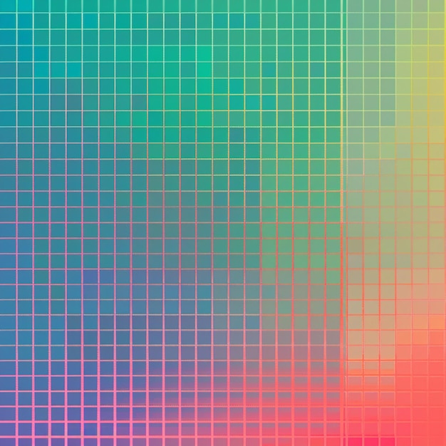 Photo pixel rainbow gradient wallpaper