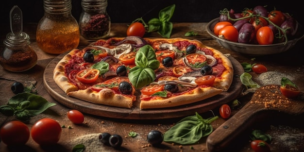 Pizza Delicious Food Photography