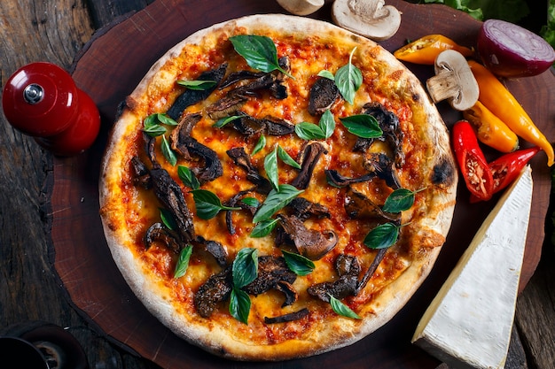 Pizza mushroom