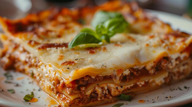 a pizza with cheese and spinach on it sits on a plate