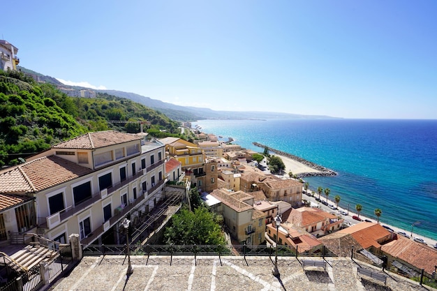 Pizzo beautiful cityscape Calabria Italy