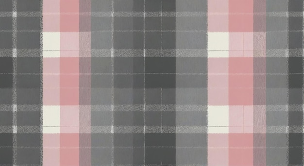 Photo a plaid fabric that has a square pattern on it