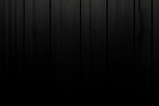 Plain Black Wood Background