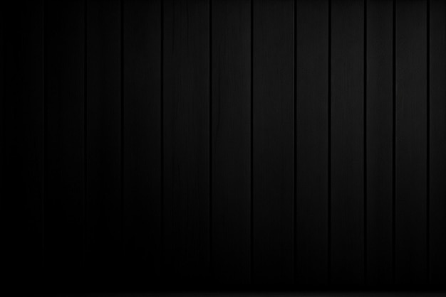 Plain Black Wood Background