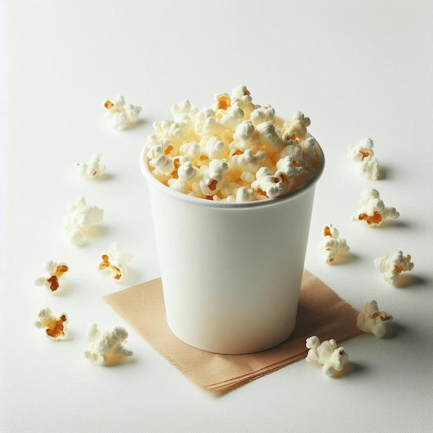 Plain Popcorn Cup