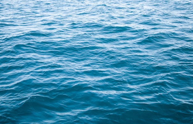 plain Sea surface with waves