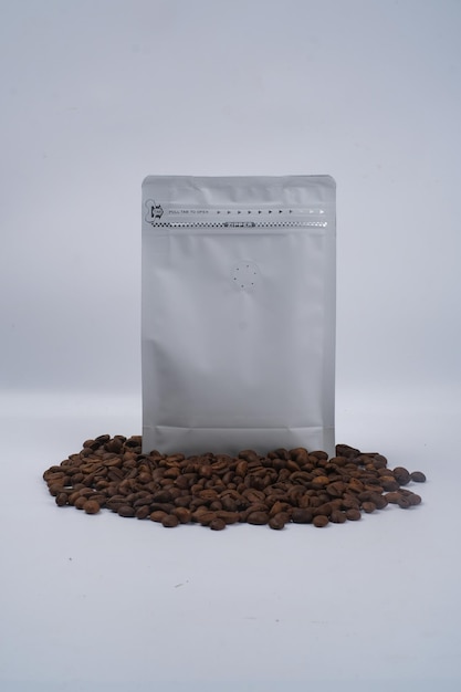 plain standing pouch coffee