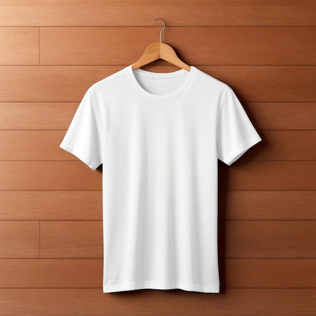 Plain white tee