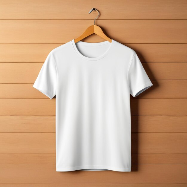 Plain white tee