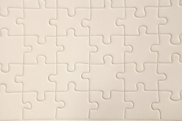 Plan white puzzle surface for textured backgroung and abstracted wallpaper. copy space for text