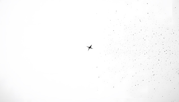 a plane flying in the sky with drops of water on it