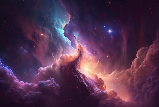 Planet Galaxy Wallpaper SciFi The Beauty of Space In Cosmos Physical Cosmology generative ai