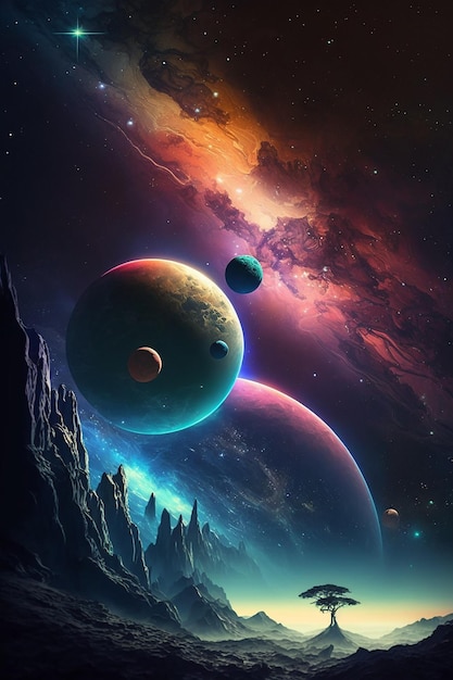 The planets of the galaxy