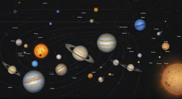 Photo the planets of our solar system