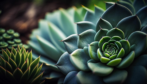 A plant with a green leaf that says'agave'on it