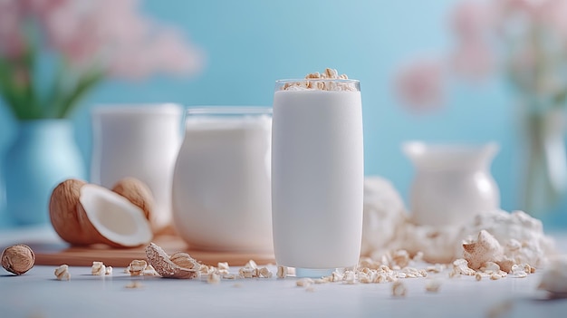 Plantbased milk alternatives for lactose intolerance