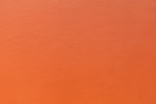 Plastered wall painted orange colour.