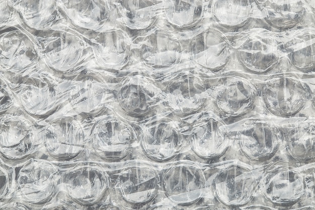 Plastic bubble wrap