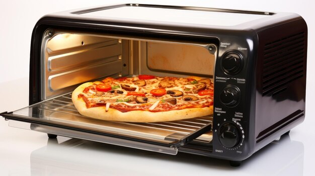 Photo plastic electric pizza oven