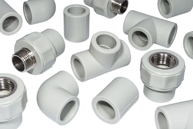 Plastic fittings for polyprpylene water pipes