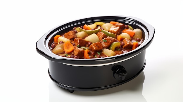 Photo plastic slow cooker efficient design