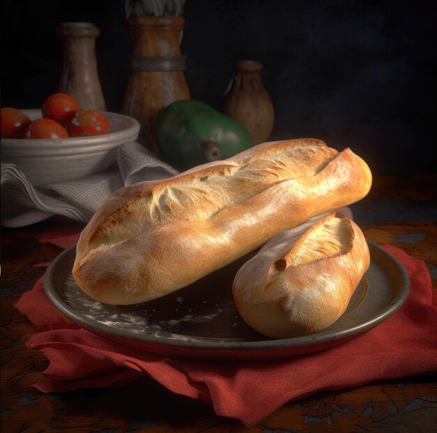 Plate of Ciabatta