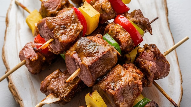 a plate of food including meat vegetables and vegetables