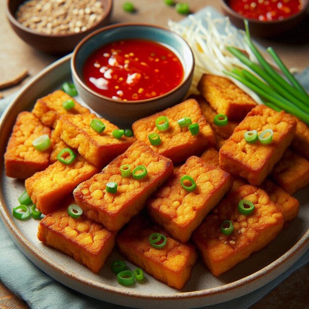 a plate of food that has corn on it