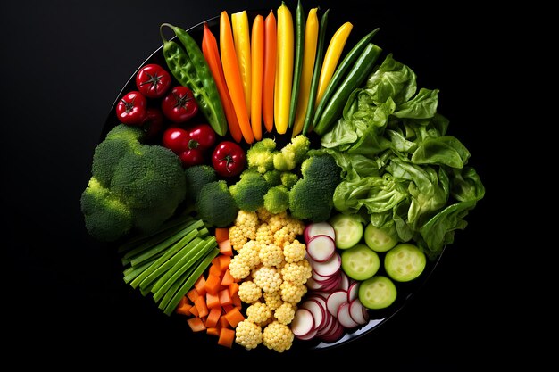 A plate of food with a bowl of food and a bowl of vegetables