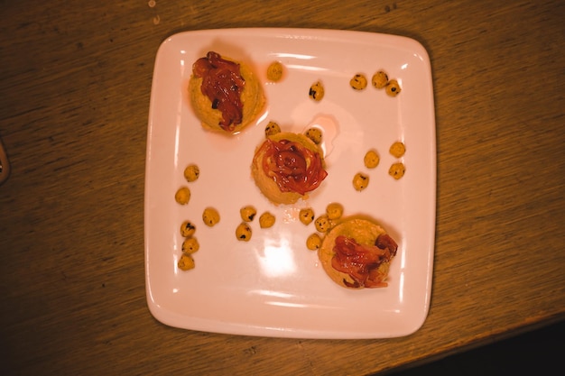 a plate of food with food on it and the words  food  on the bottom