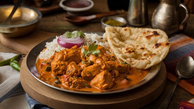 a plate of food with rice and rice on it