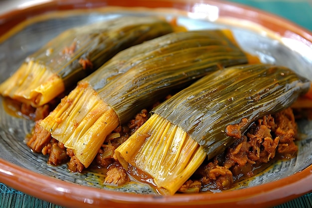 a plate of food with rice and vegetables in it