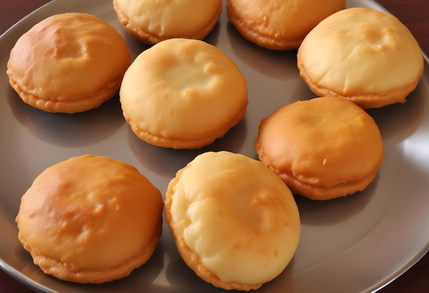 a plate of Kachori