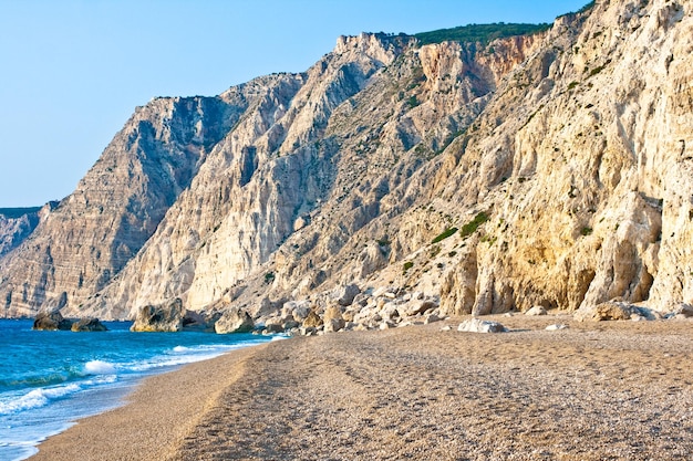 Platia Amos beach Kefalonia Greece