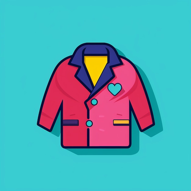 Play_Doctors_Coat_isolated_Modern_Line_Icon