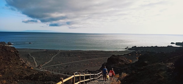 Playa de Echentive en la Palma